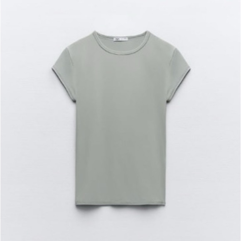 Zara Polyamide T—Shirt